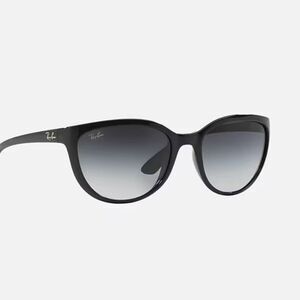 Ray-Ban RB4167 Polished Black Sunglasses